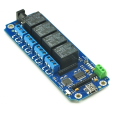 TOSR140 - 4 Channel USB Relay - (Password/Momentary/Latching)